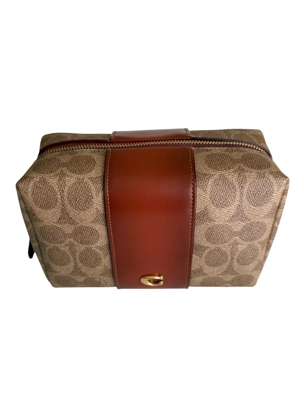 Coach Essential Cosmetic Pouch Signature Canvas
